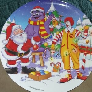 (B1) McDonald's Plate